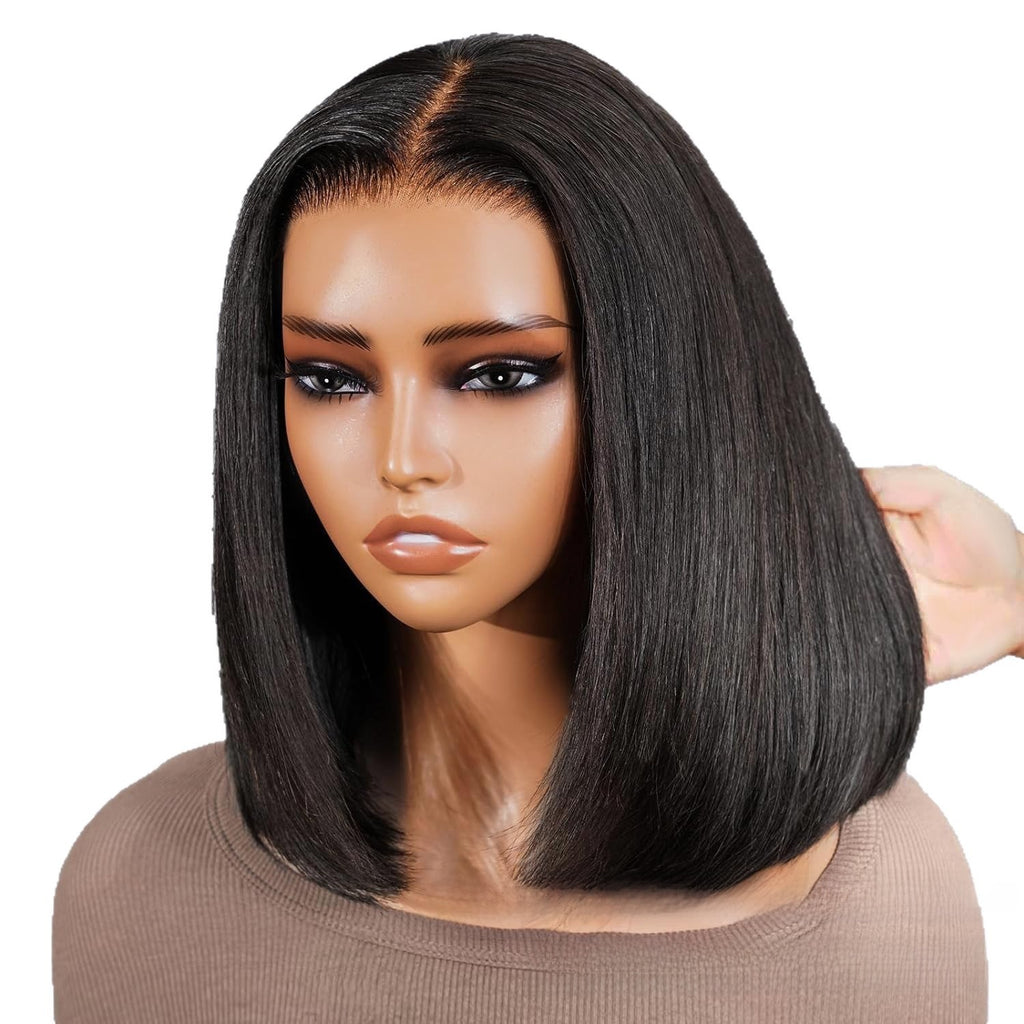 Bob Straight Human Hair Lace Front Wig