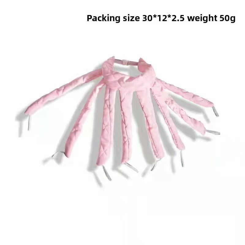 Heatless Hair Curler Octopus Wand