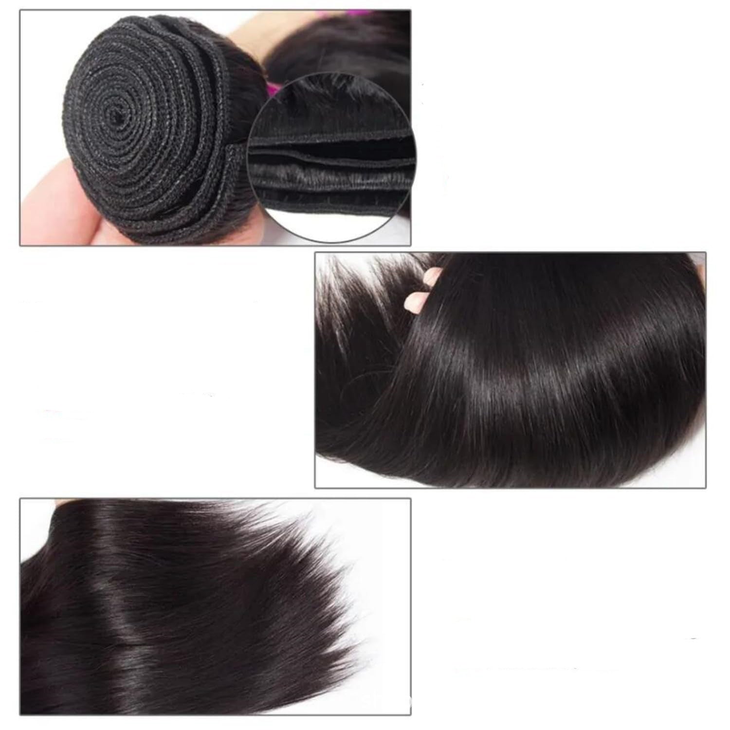 Curly Human Hair Wig Piece