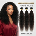 Kinky Curly Human Hair Lace Front Wig